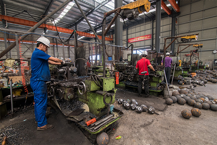 乌兰察布网架配件车间